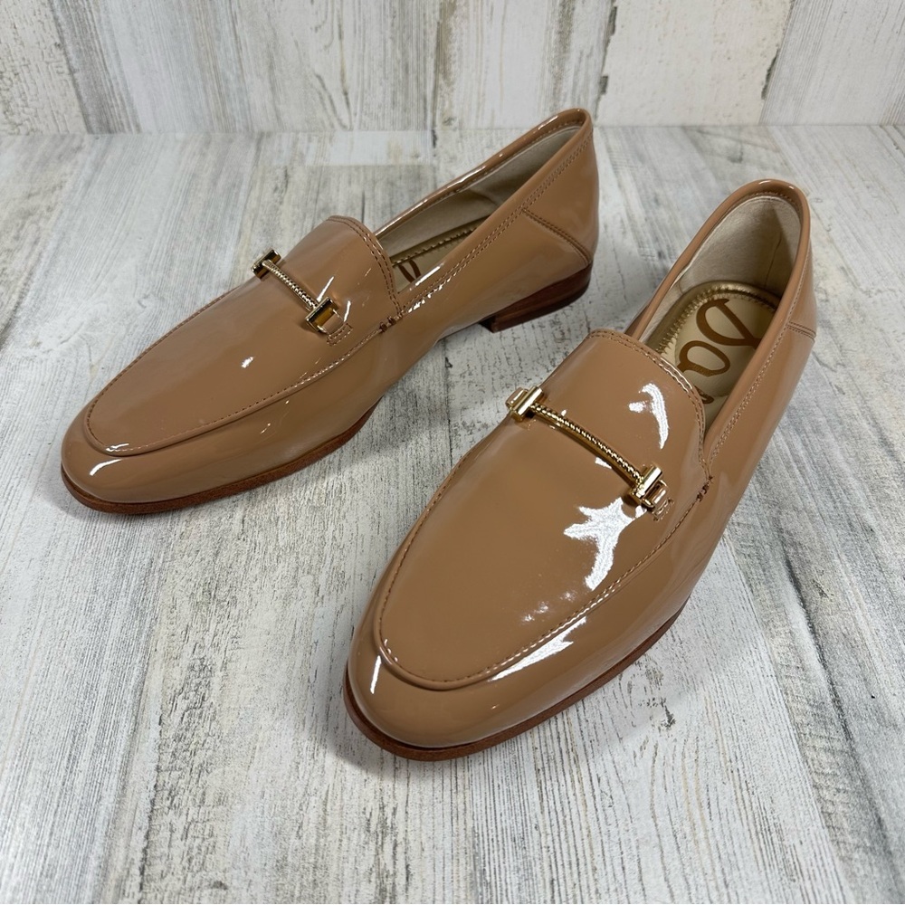 New Sam Edelman Lior Loafer in Rosa Blush Patent #40